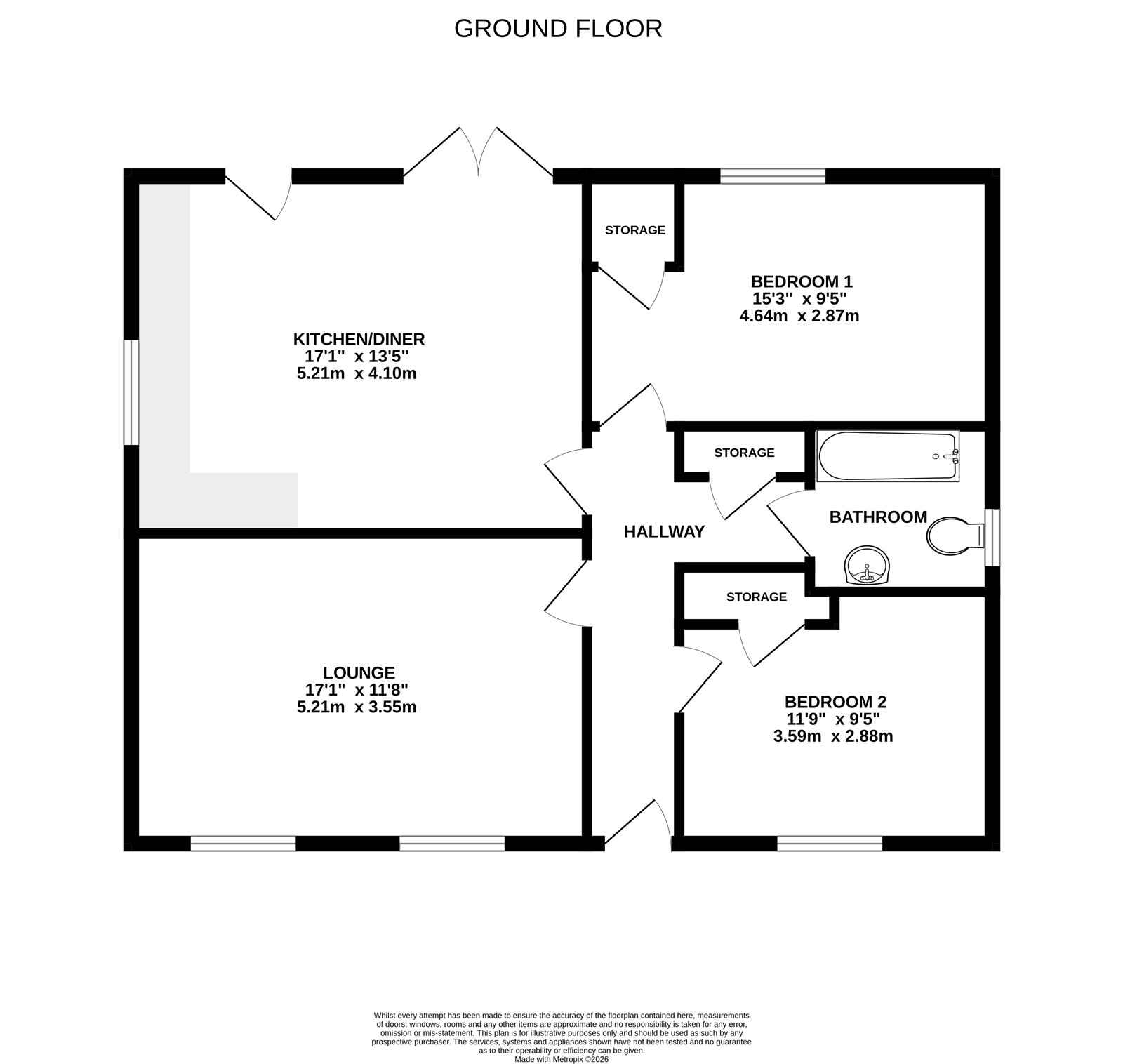 Constable Vale - Plot 111, 3, Kidby Place, Ipswich floorplan