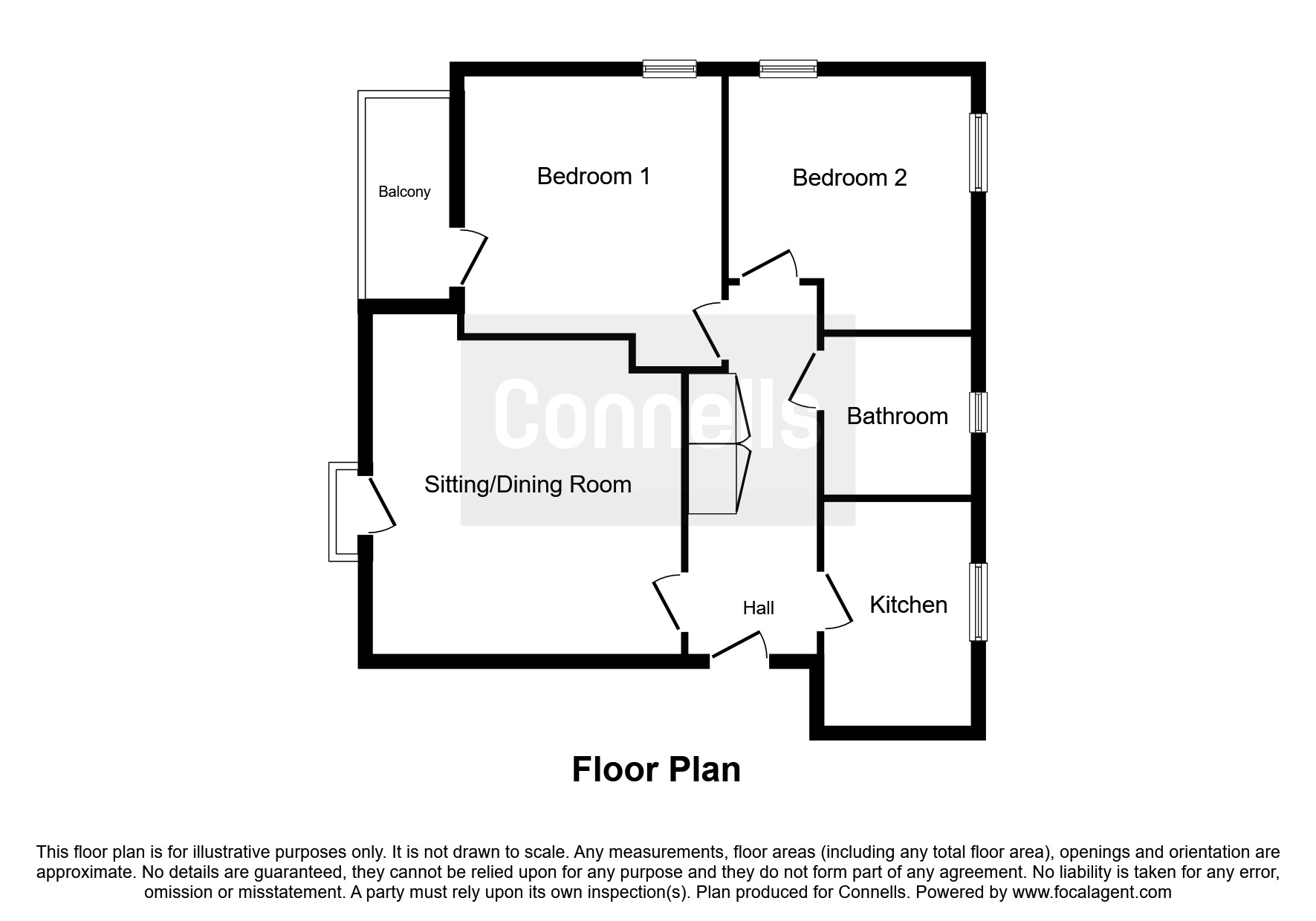 2 Bedrooms Flat for sale in Vespasian Road, Fairfields, Milton Keynes MK11