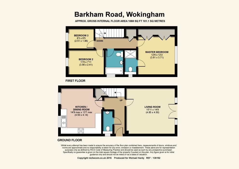 3 Bedrooms  to rent in Barkham Road, Wokingham RG41