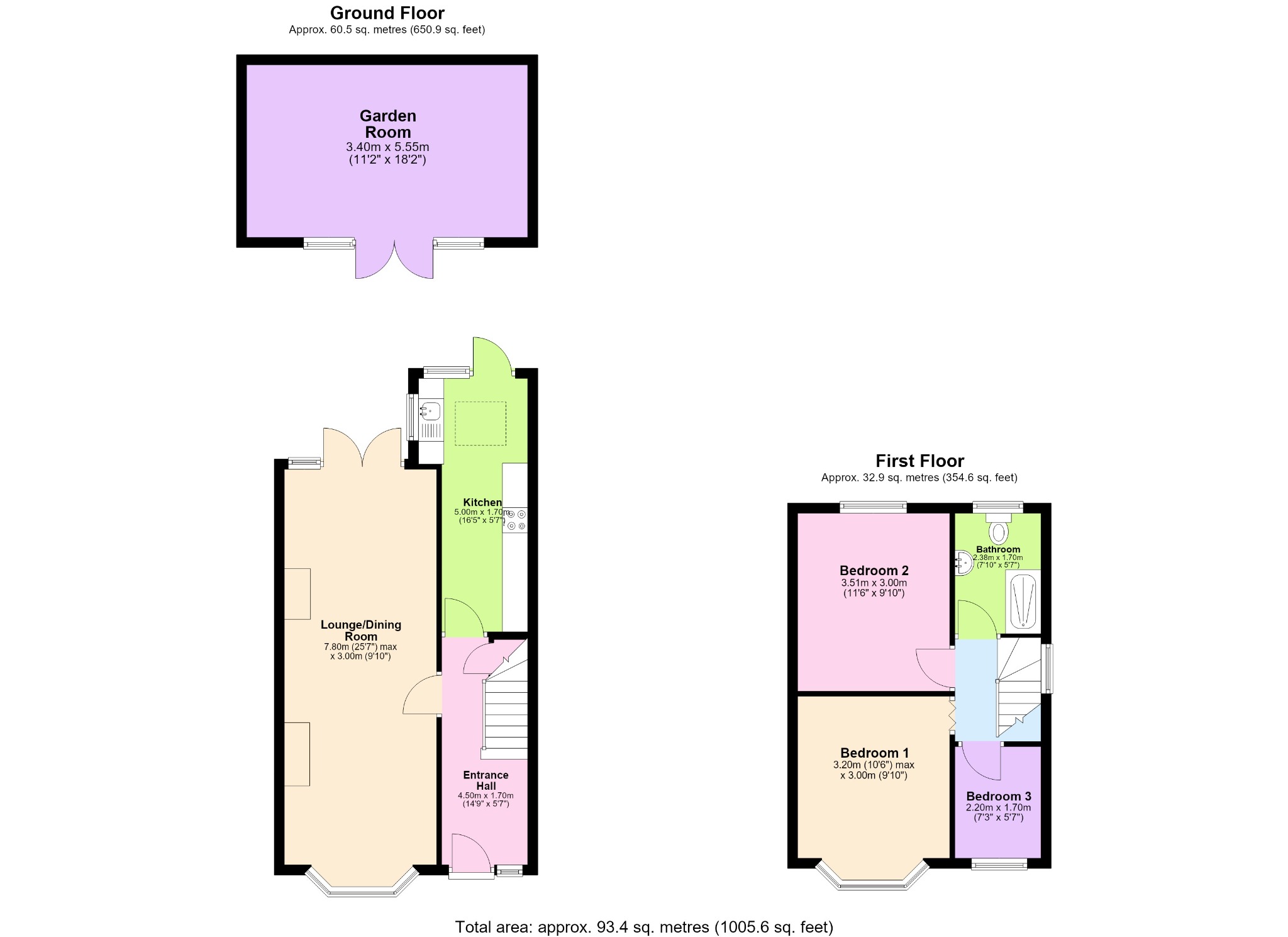 348 Court Lane, Birmingham, West Midlands floorplan