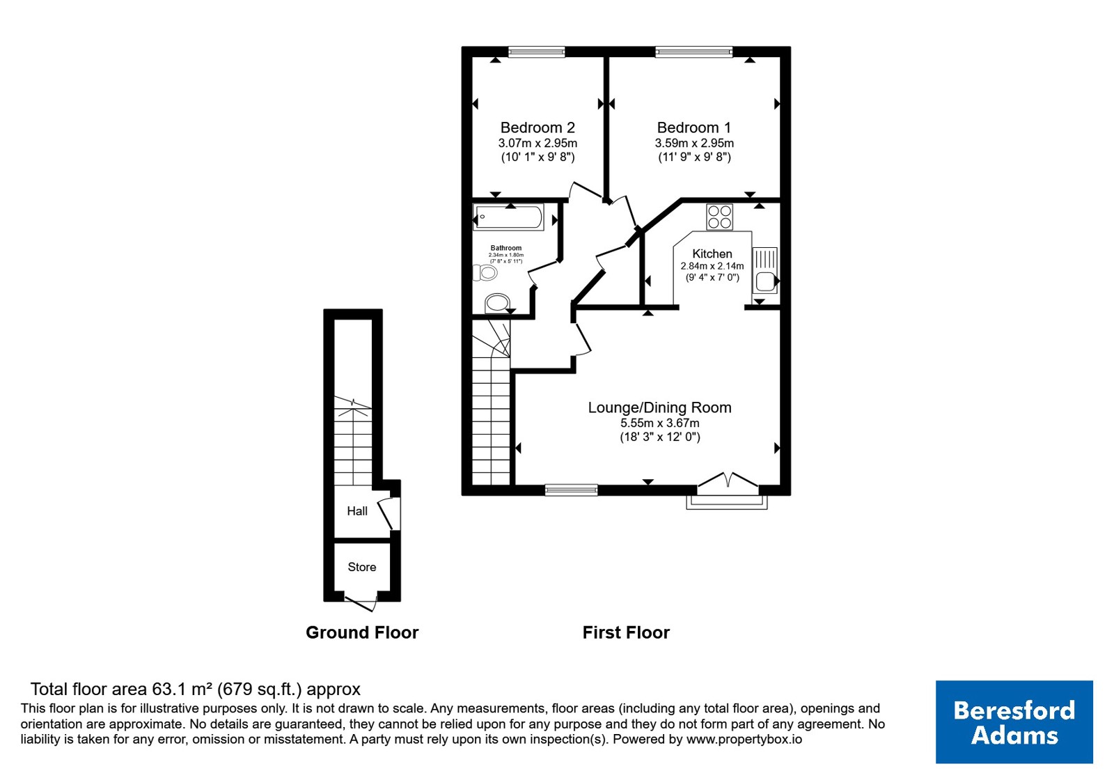 28, Chesterton Court, Cheshire floorplan