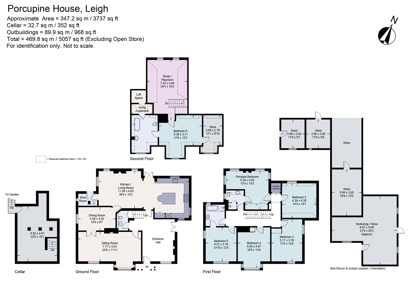 Porcupine House,, Hildenborough Road, Tonbridge floorplan