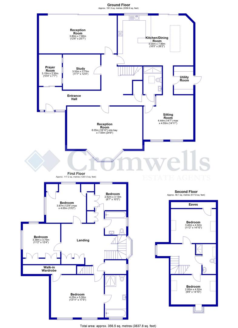 10, Monahan Avenue, Purley floorplan