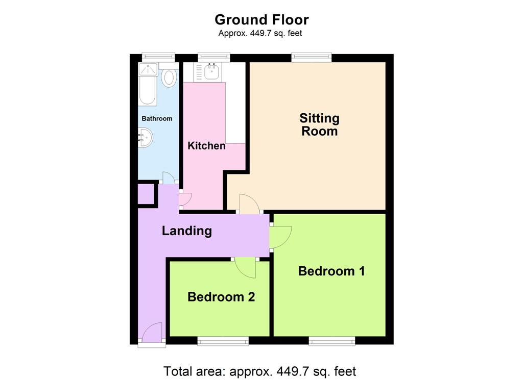 2 Bedrooms Flat for sale in Lambert Court, Bidford On Avon B50