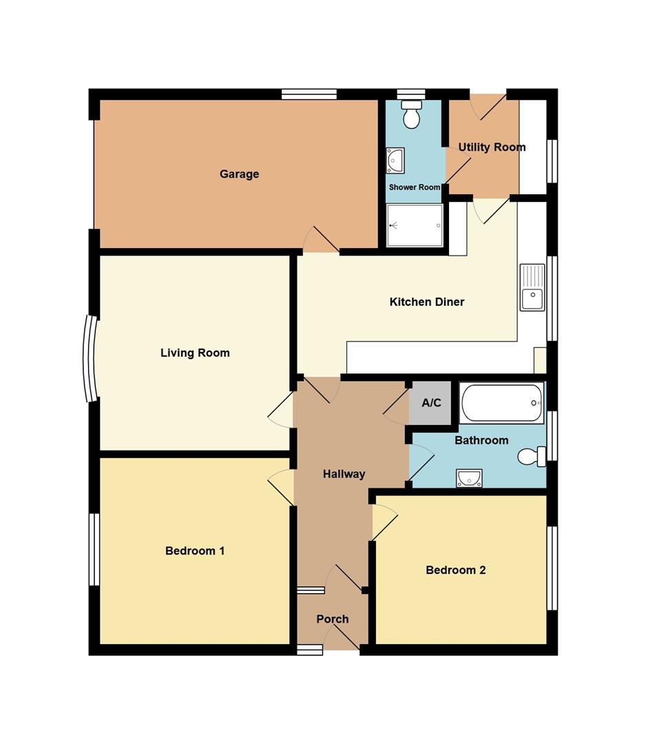 11, Cedar Drive, Holbeach Spalding floorplan