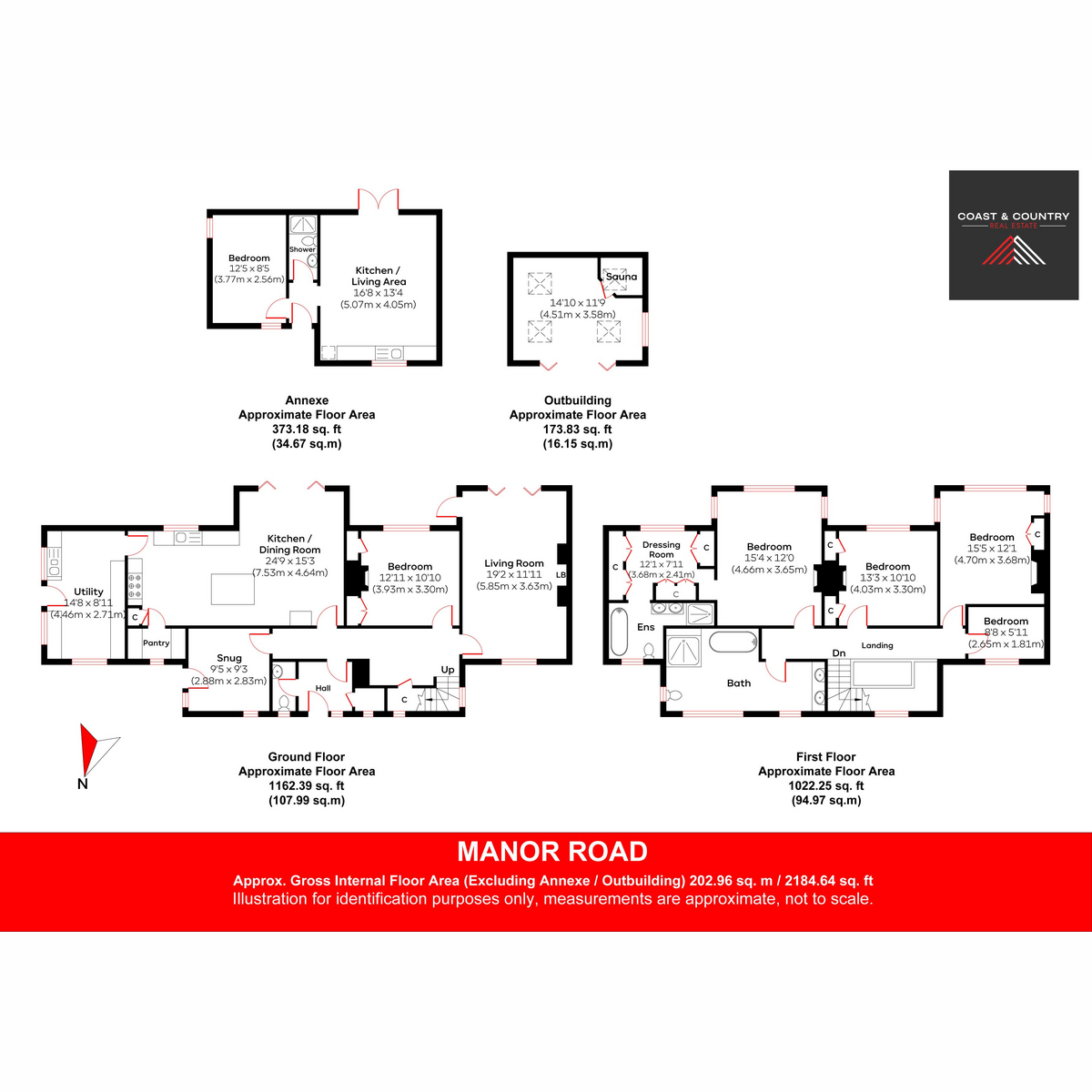 63, Manor Road, North Lancing floorplan