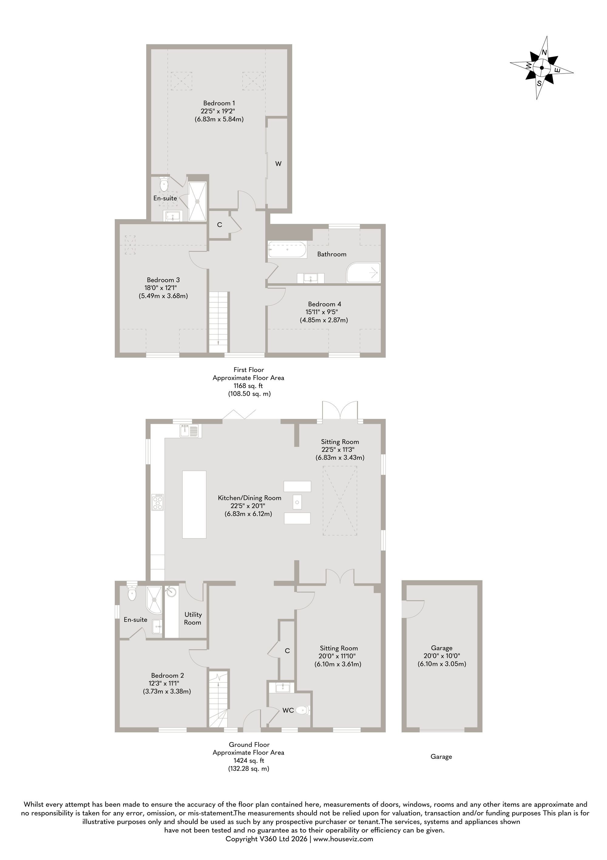Wynholme, Thornham Road, Hunstanton floorplan