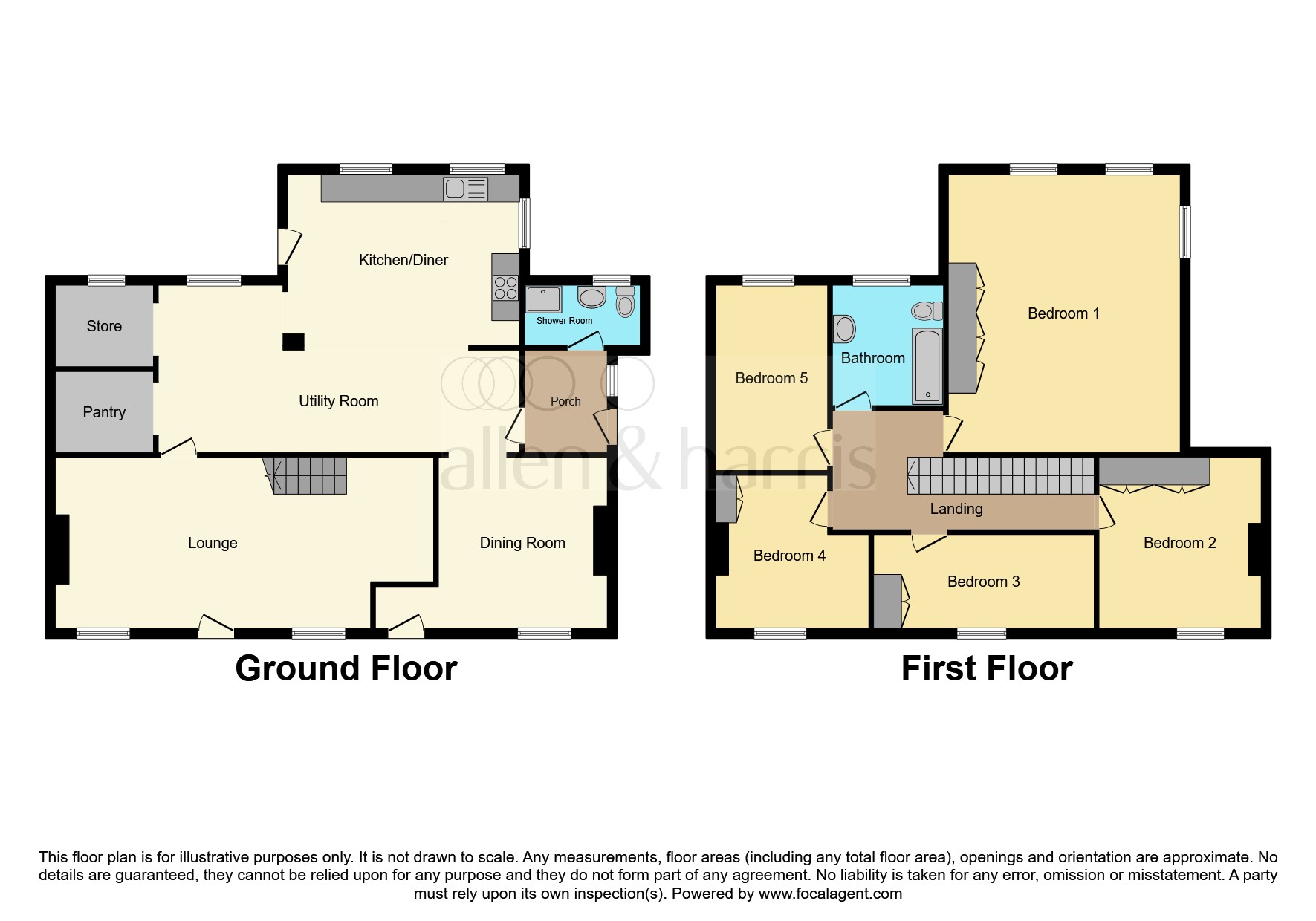 1-2, Littlecote Cottages, Calne floorplan