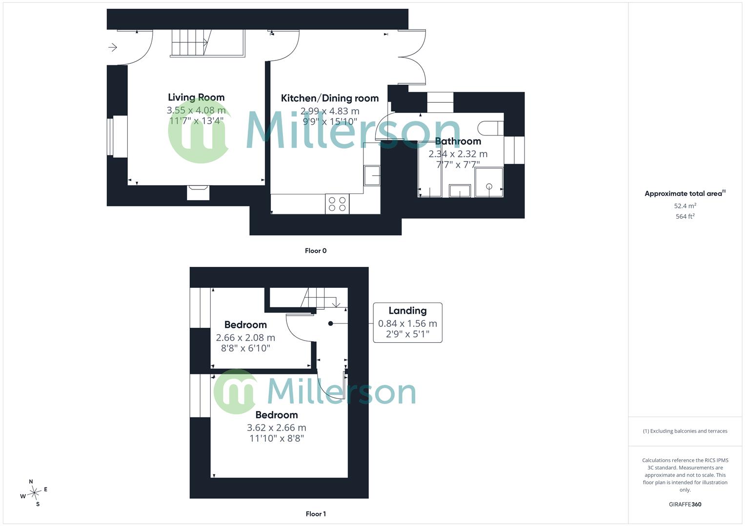 12, Victoria Street, Camborne floorplan