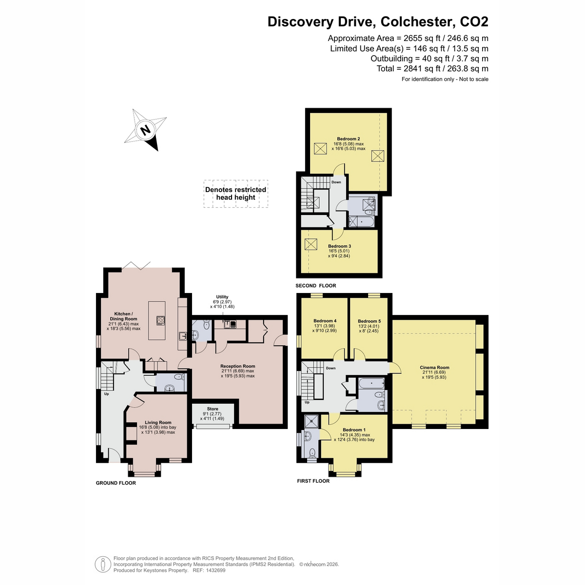 6, Discovery Drive, Colchester floorplan