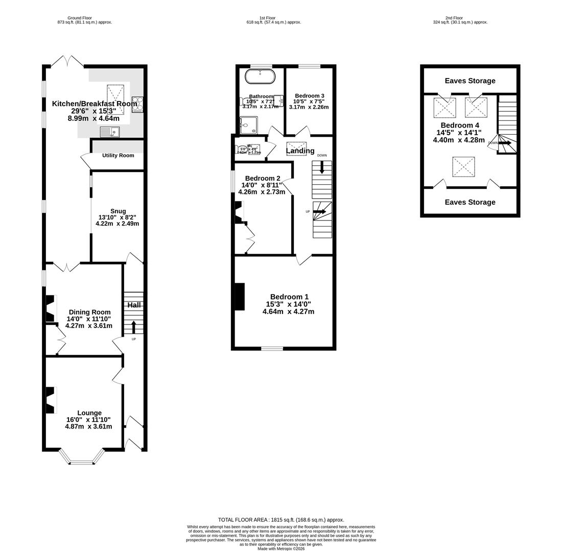 21, Main Street, York floorplan