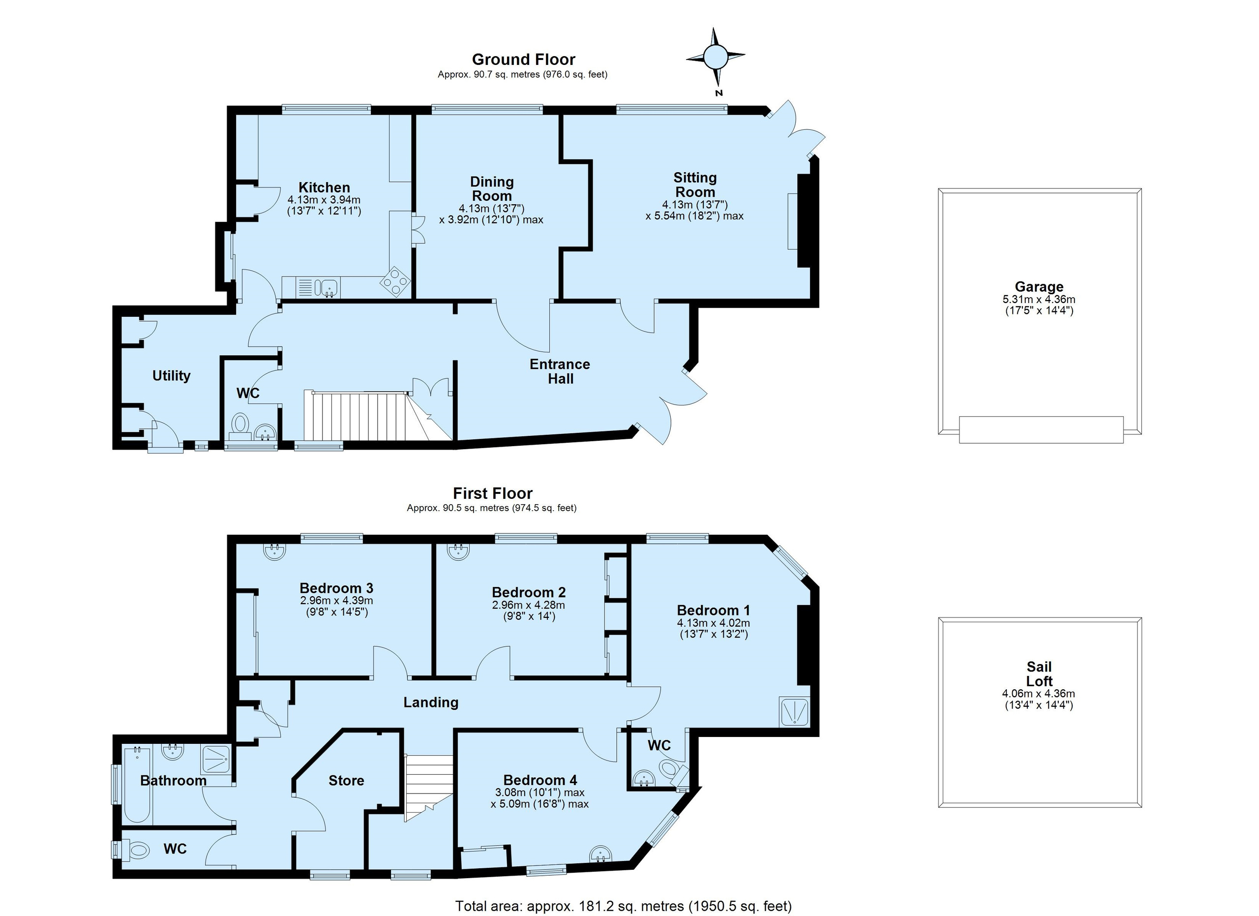Yealm Road, Newton Ferrers, Plymouth, Devon floorplan