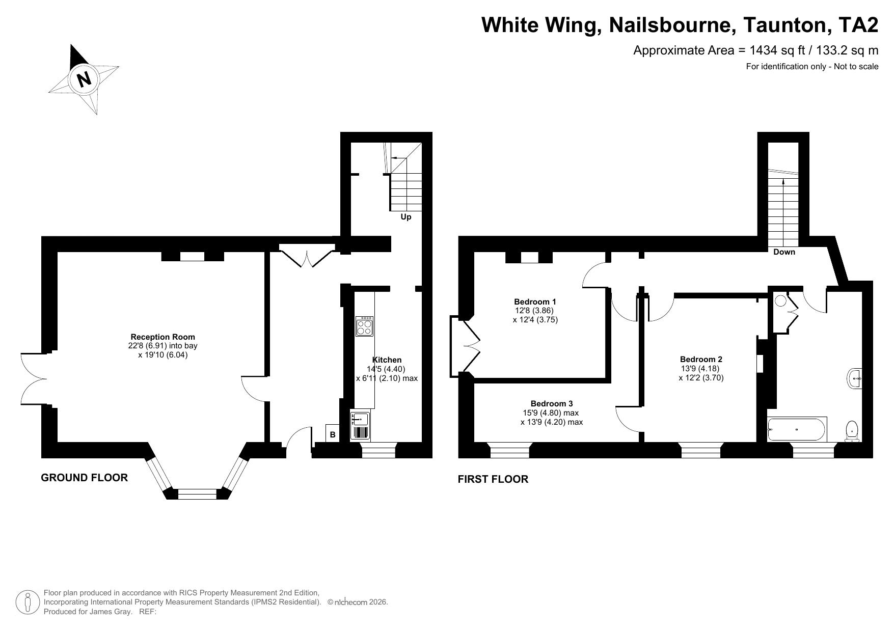 White Wing, Tainfield House, Tainfield Park, Taunton floorplan