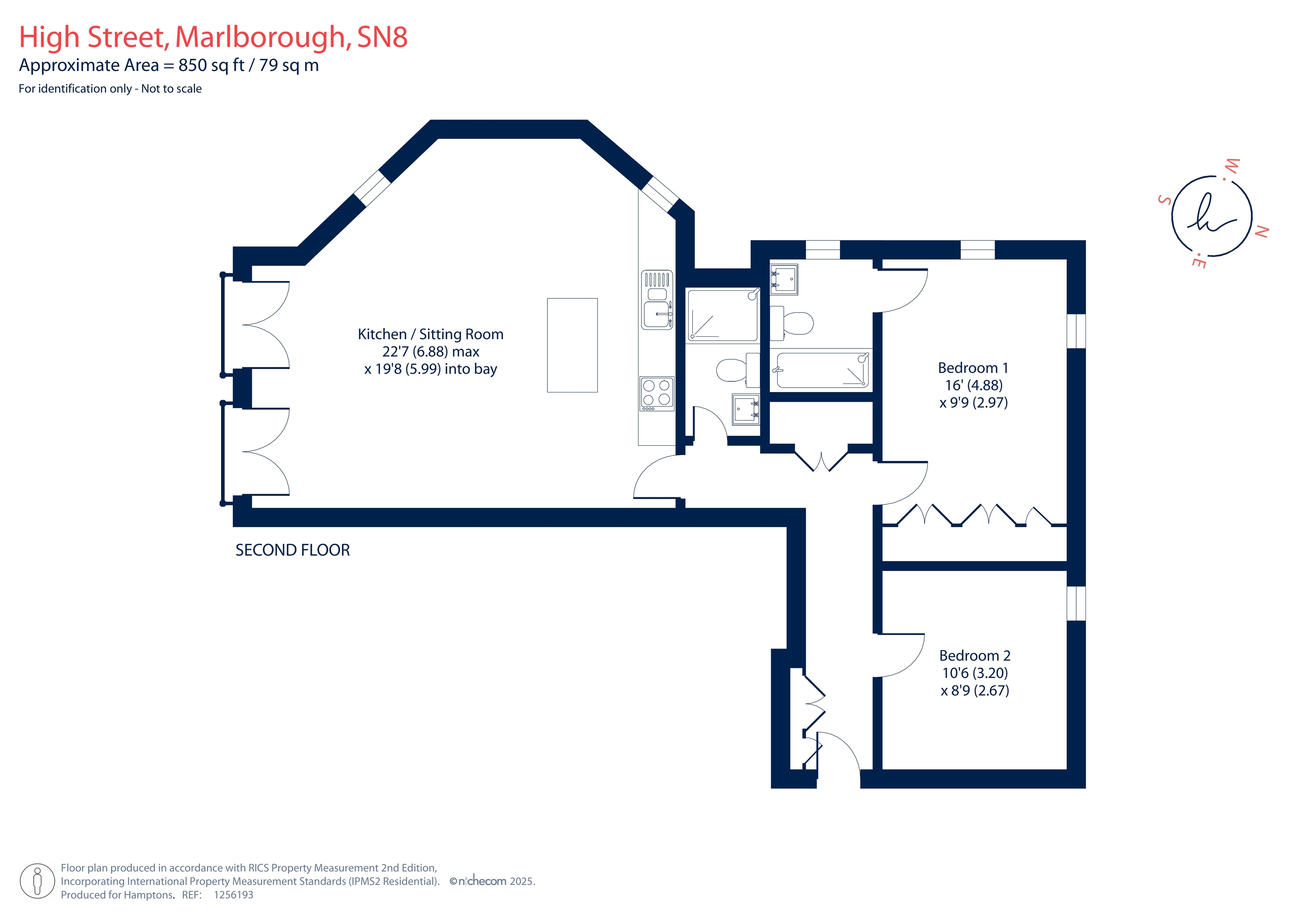 4 Cardigan House, Ailesbury Court, High Street, Marlborough floorplan