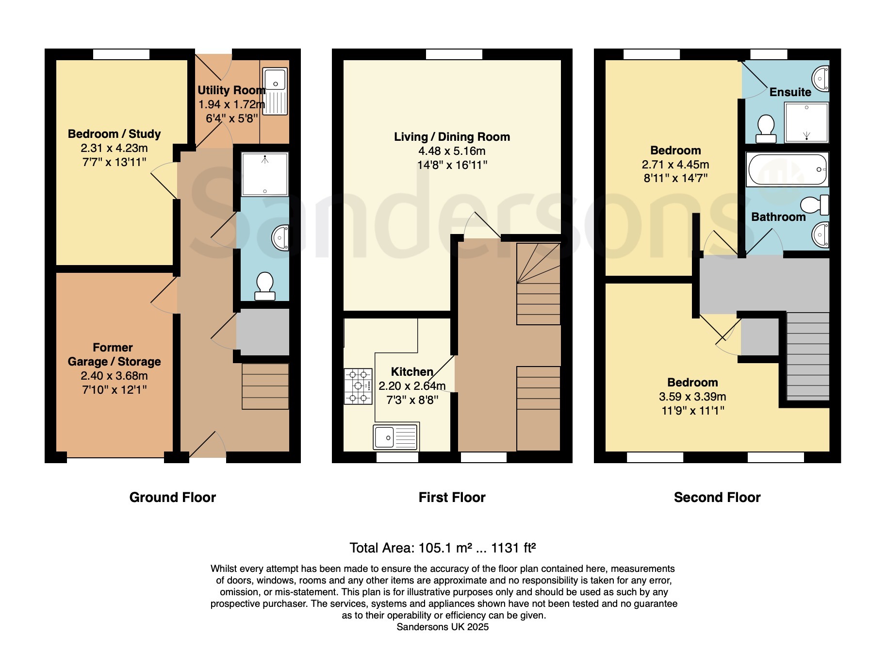 2 St. Andrews Mews, Wells, Somerset floorplan