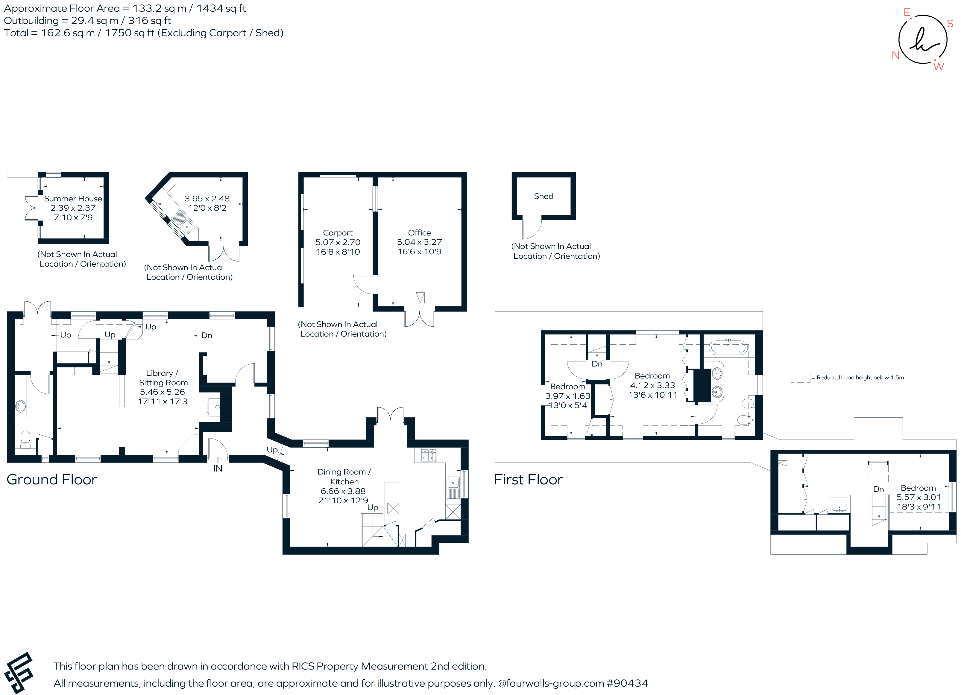 Iron Latch Cottage, 21 High Street, Chichester floorplan