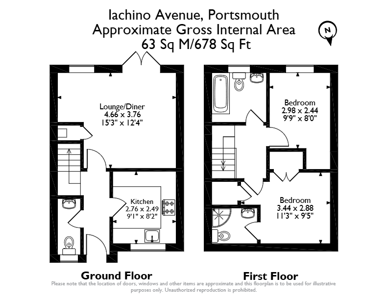 11 Lachino Avenue, Iachino Avenue, Portsmouth floorplan