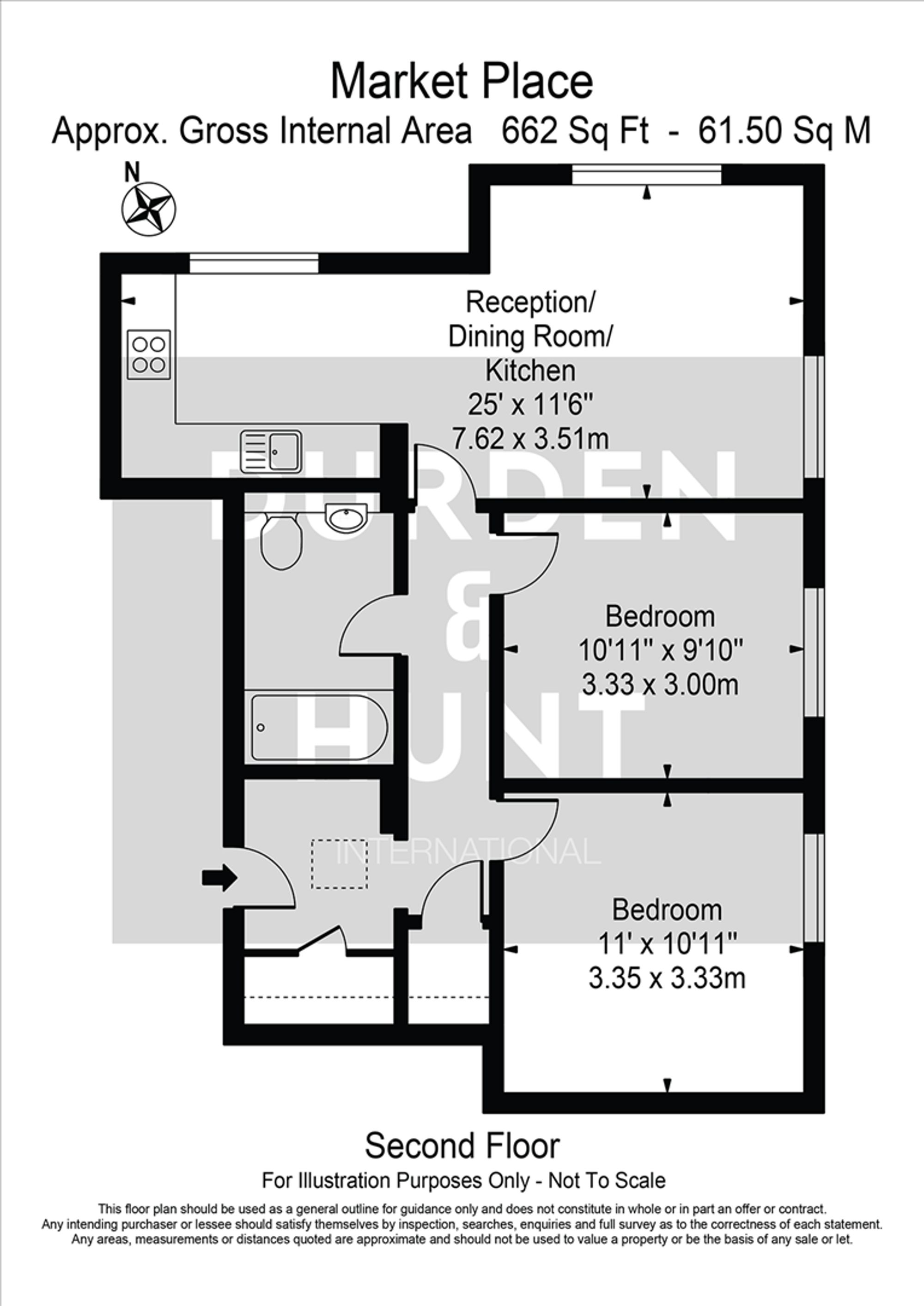 Flat 5, Market House, Ongar floorplan