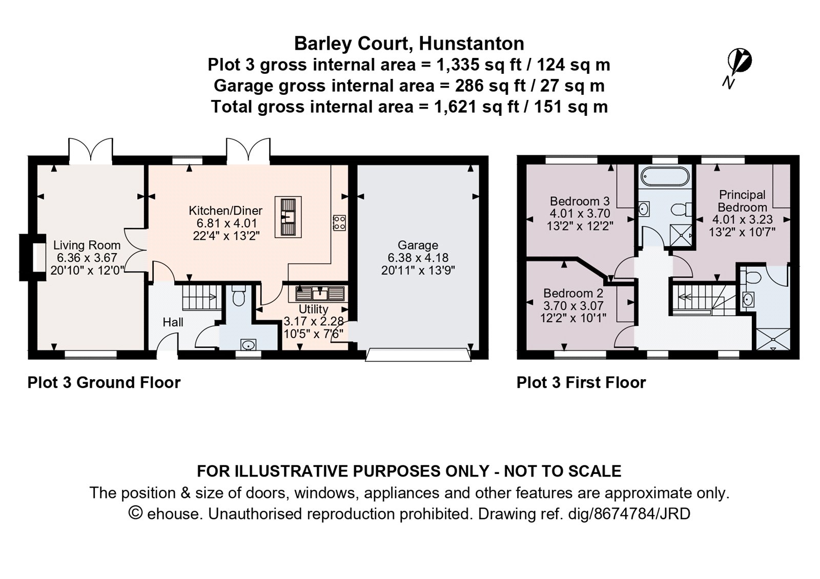 3,, Barley Courtyard, Holme Next the Sea floorplan