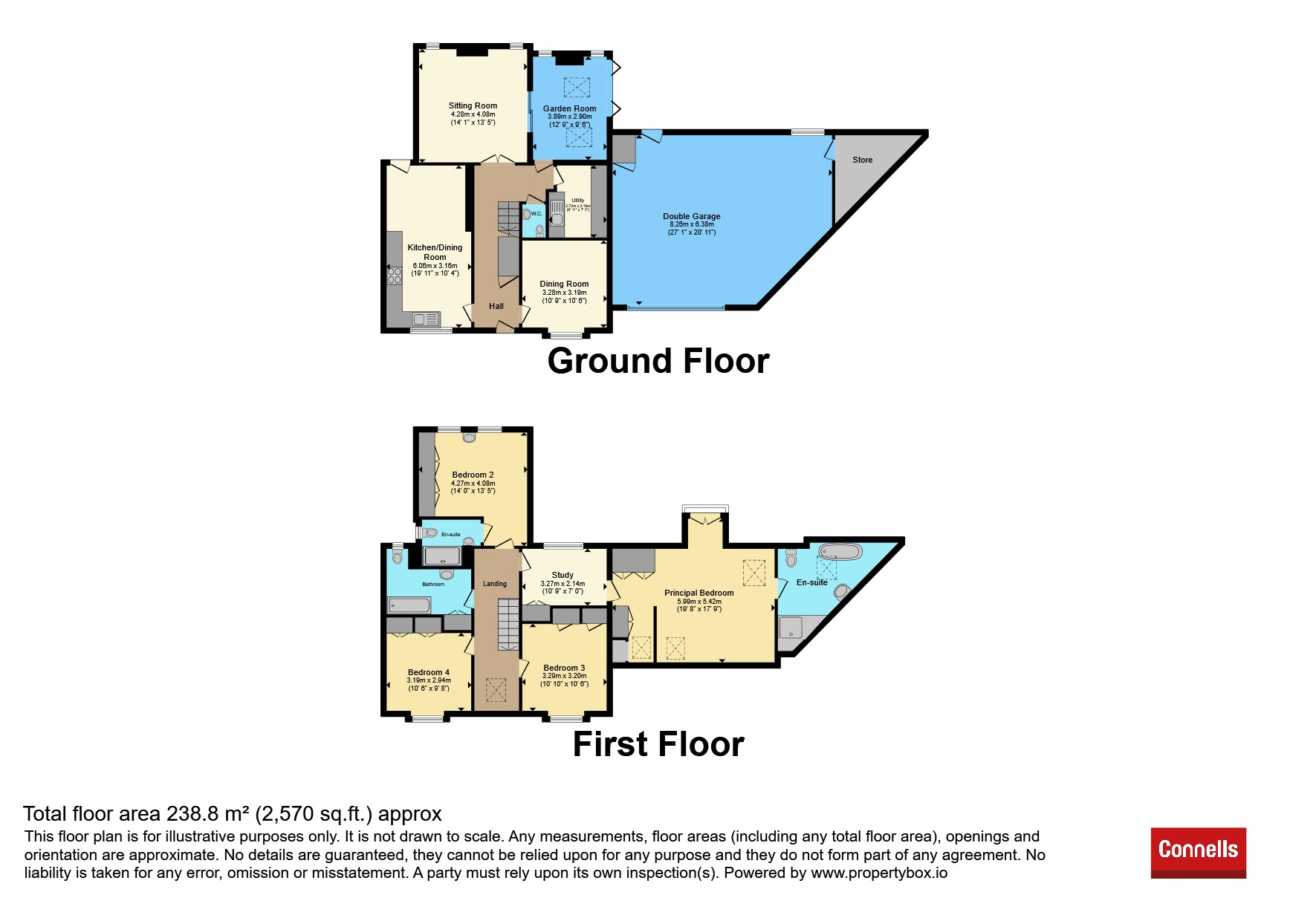 Horseshoe Cottage, Brook Farm, Brackley floorplan
