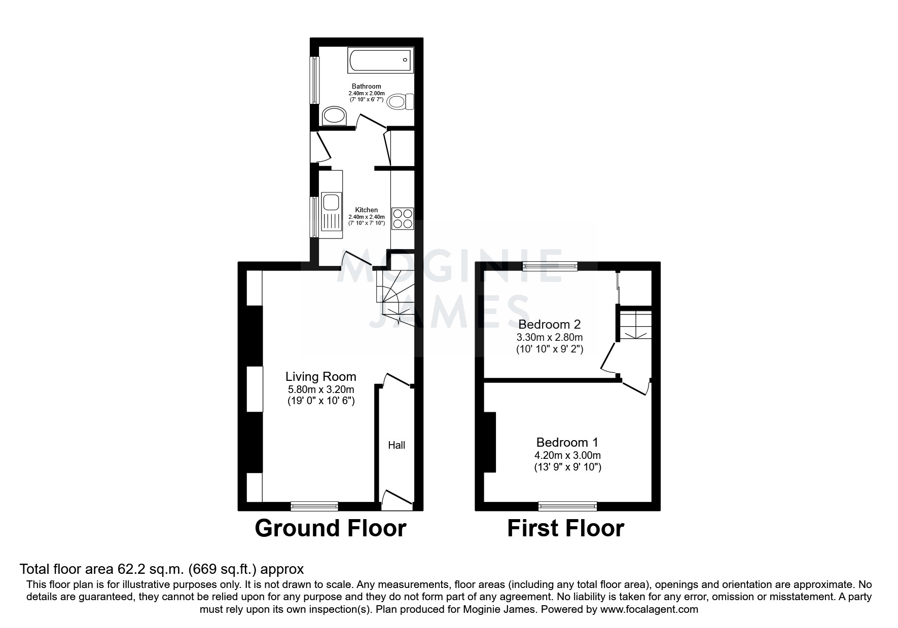 Kerrycroy Street, Adamsdown, Cardiff CF24, 2 bedroom terraced house for