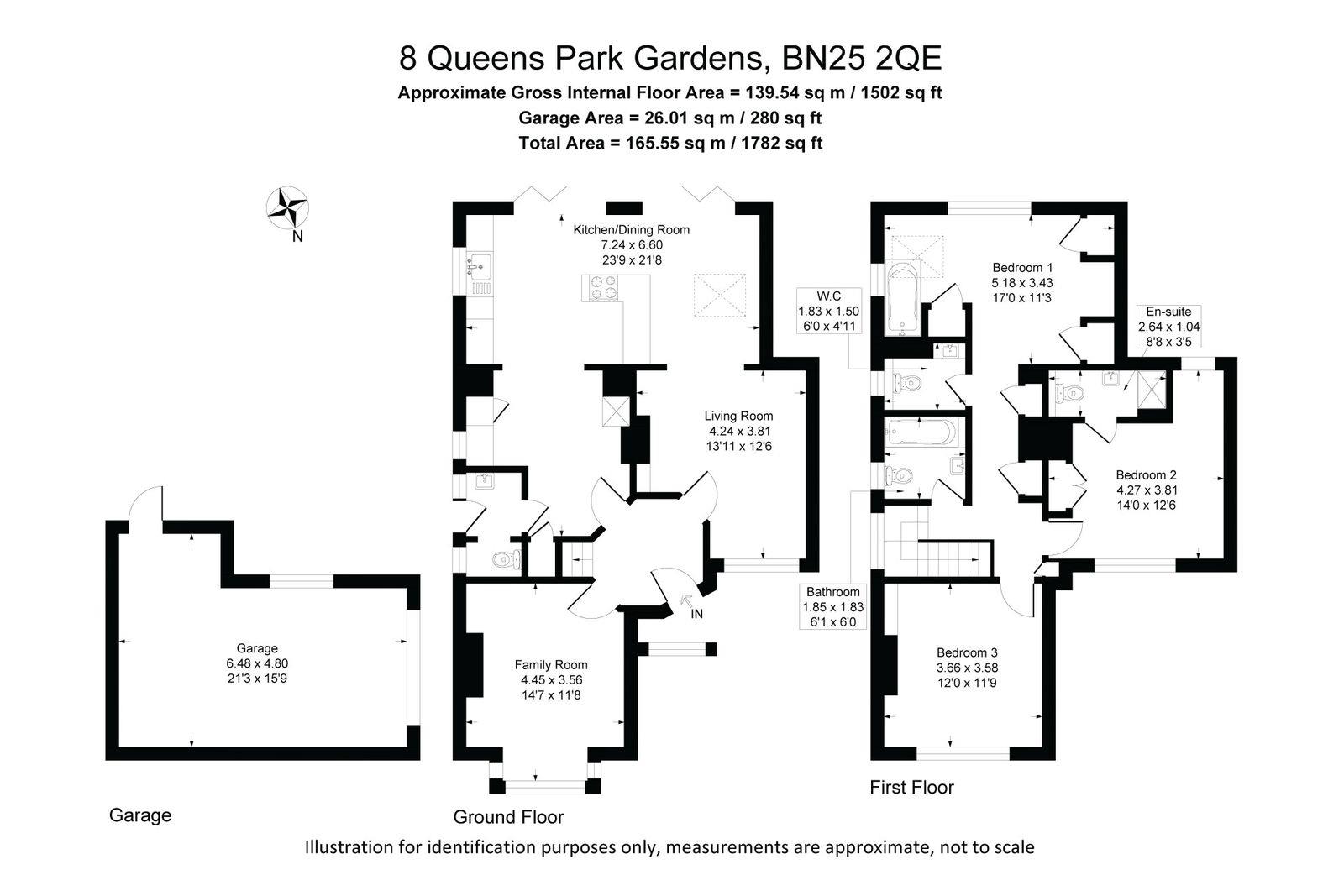8, Queens Park Gardens, Seaford floorplan