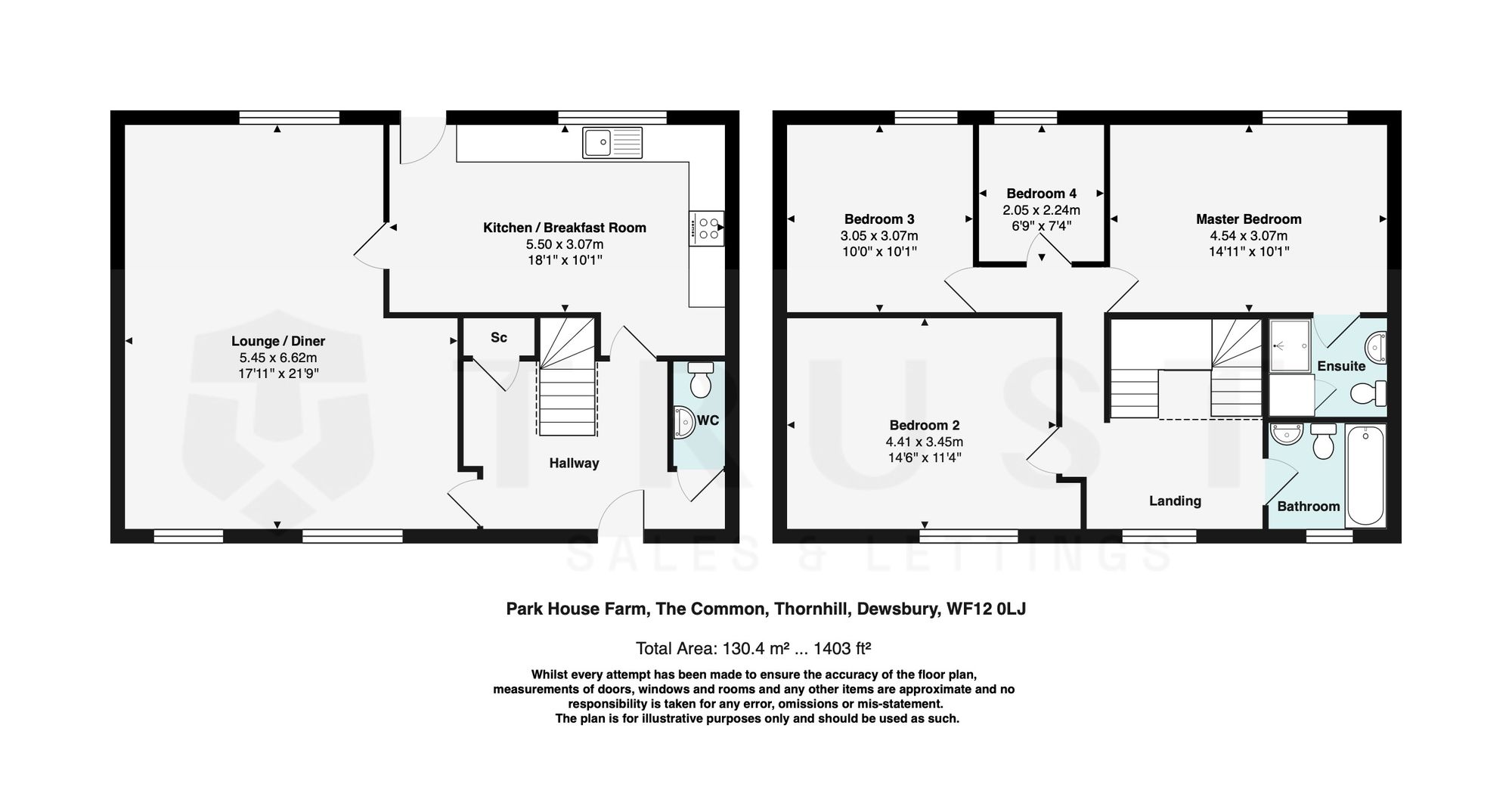 The Old Smithy The Common, Dewsbury floorplan