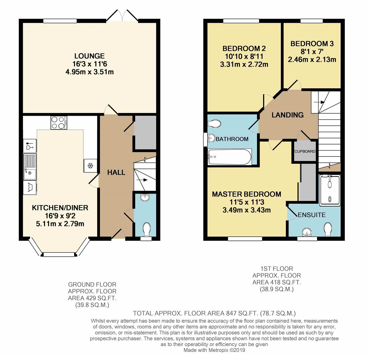 3 Bedrooms End terrace house for sale in Grebe Close, Calvert, Buckingham MK18