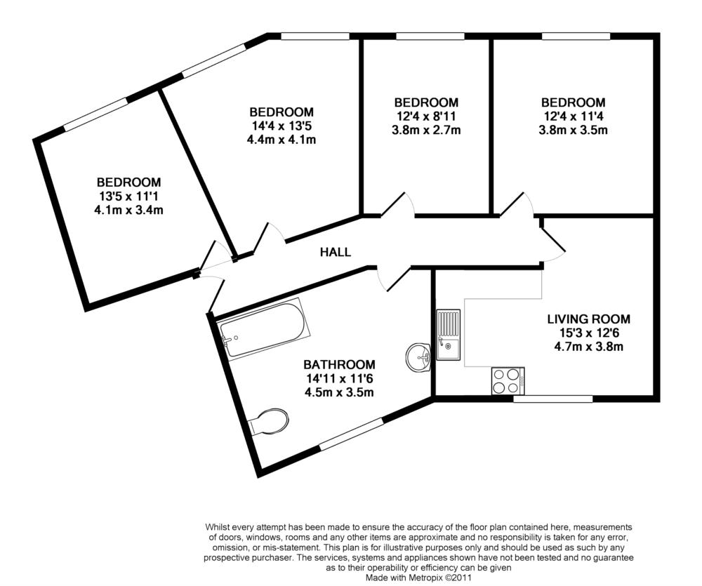 4 Bedrooms Flat to rent in Salisbury Road, Cathays, Cardiff CF24