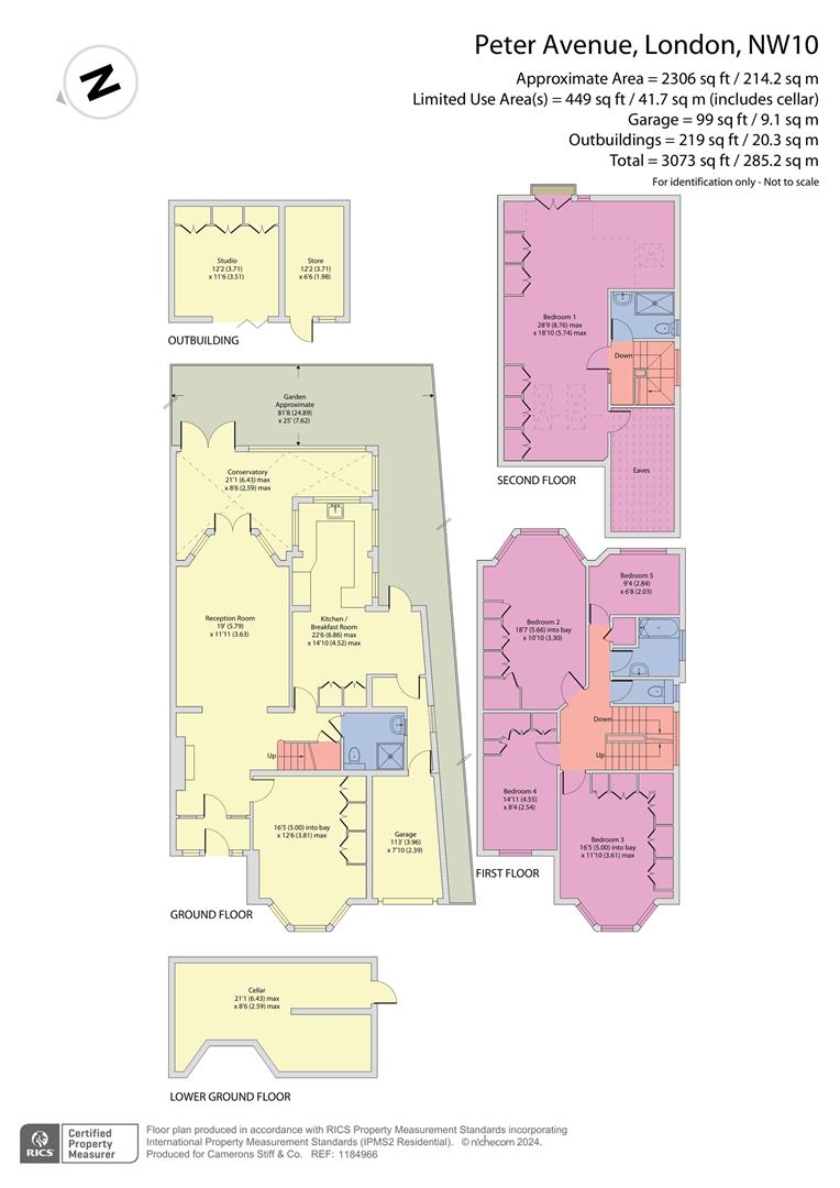 Peter Avenue, London NW10, 5 bedroom semidetached house for sale