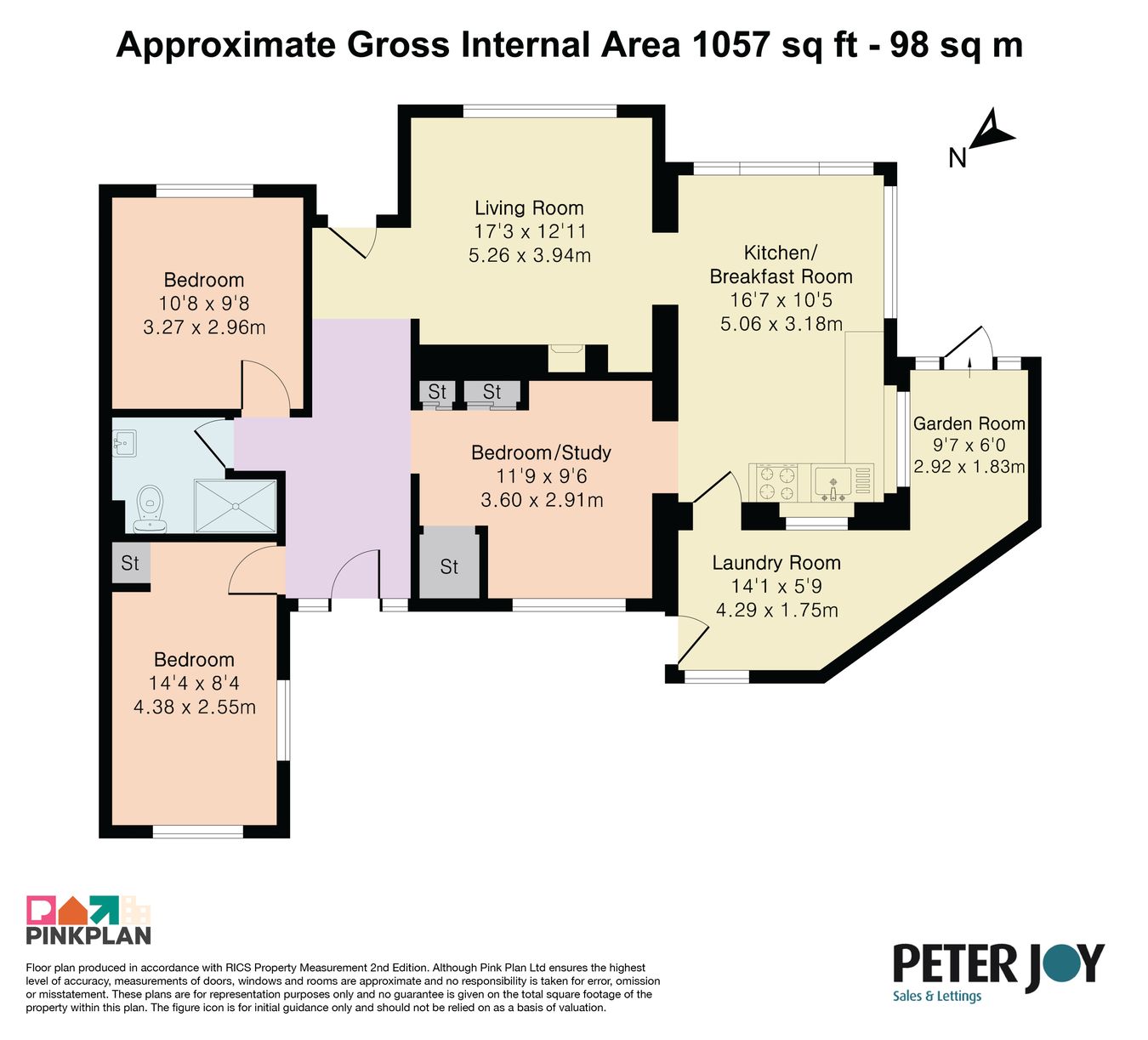 6, The Ryelands, Stroud floorplan