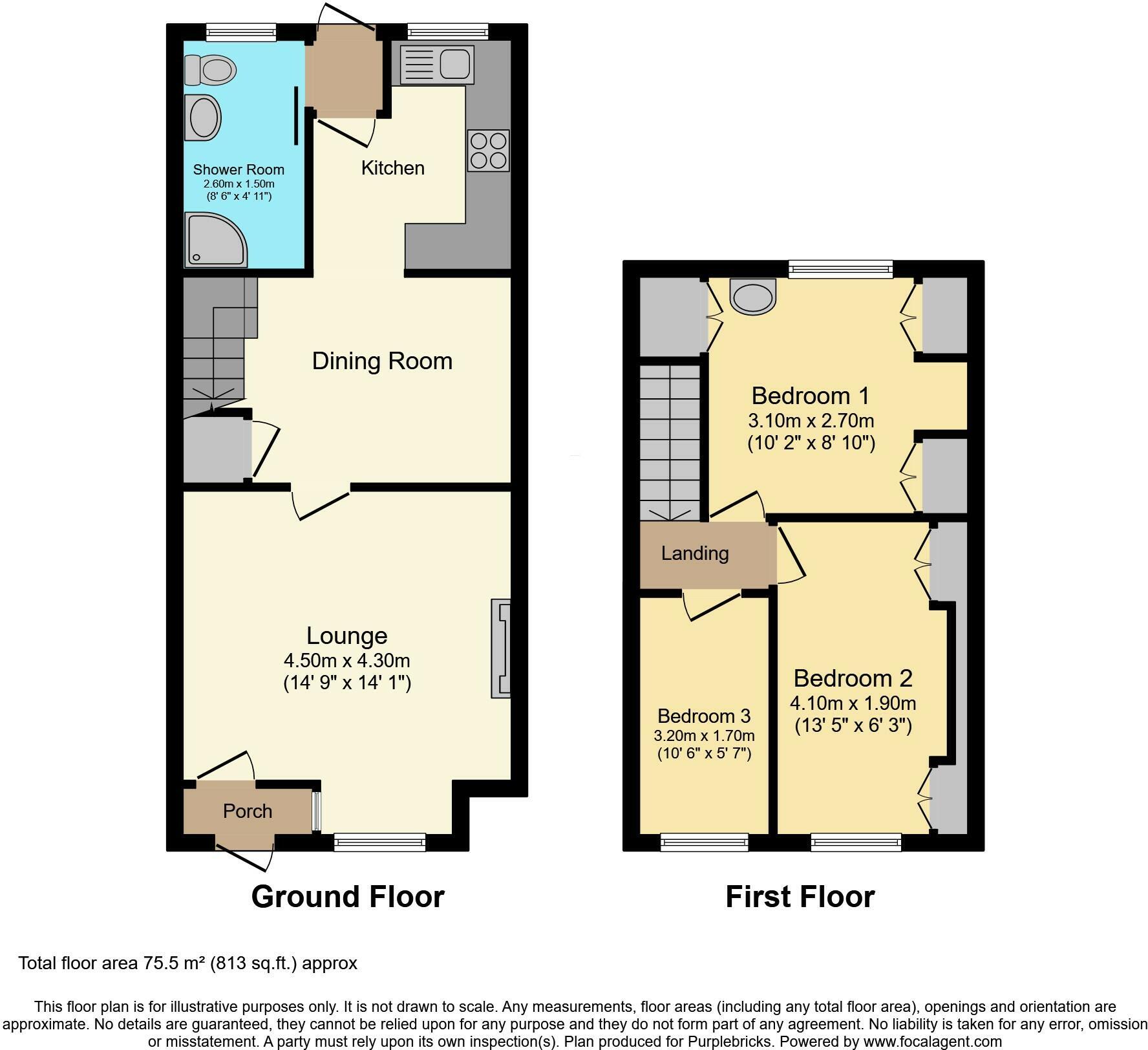 223, Smorrall Lane, Bedworth floorplan
