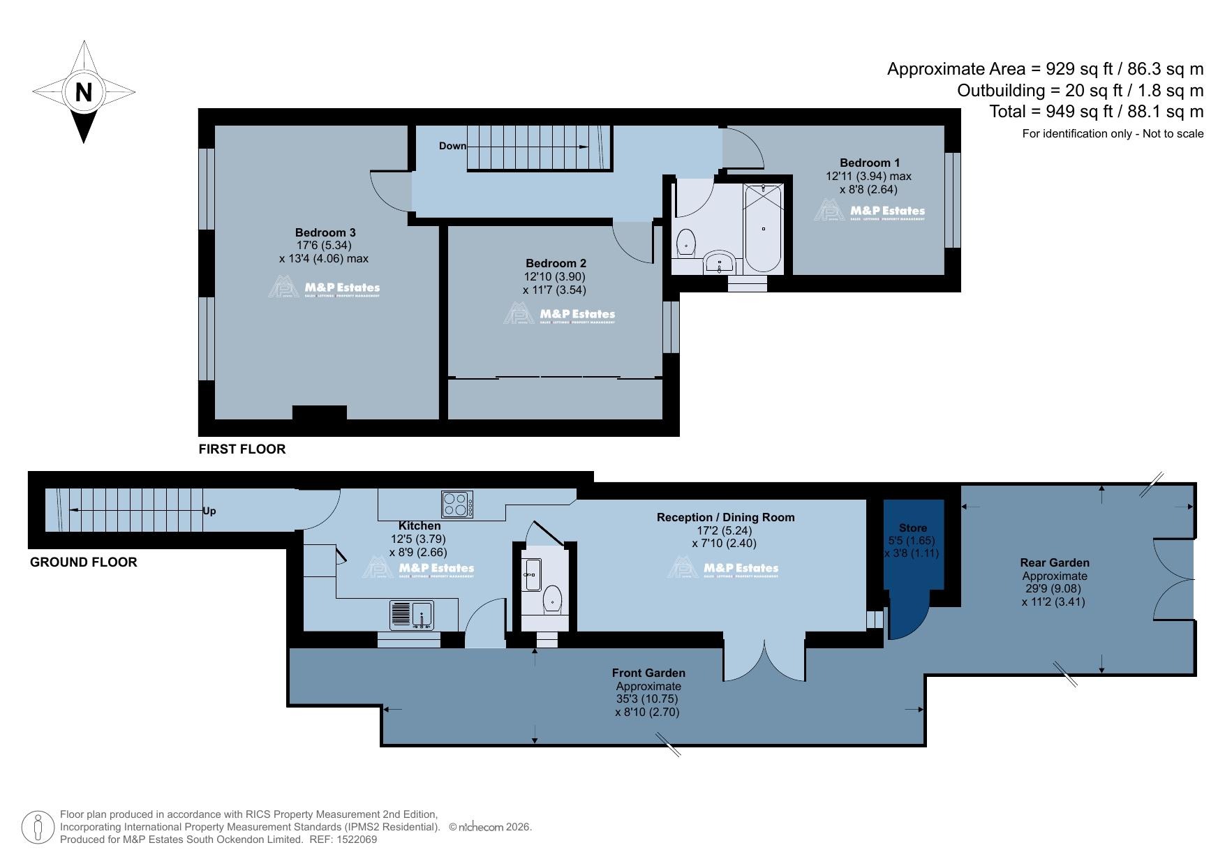 2A South Parade, South Road, Essex floorplan