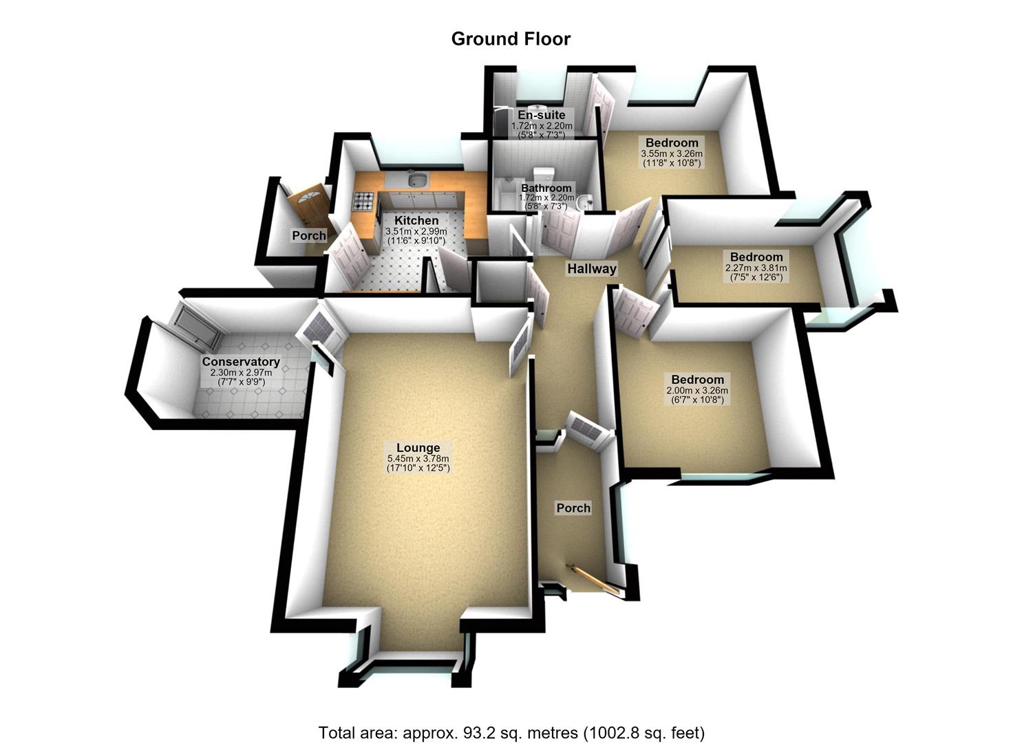 Shuttocks Fold, Leeds floorplan