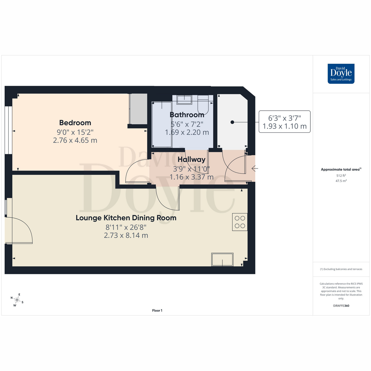12, The Foundry, Dacorum Way floorplan