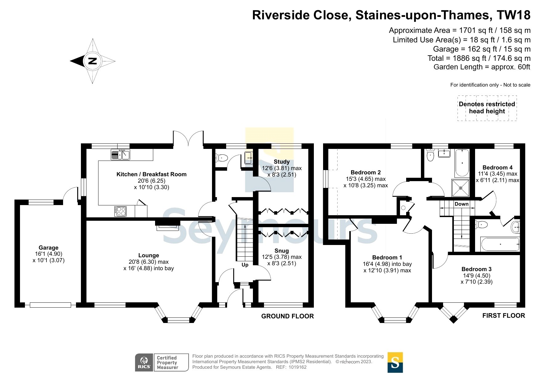 6, Riverside Close, Surrey floorplan