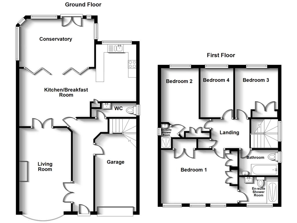 44, Ryan Drive, Sheffield floorplan