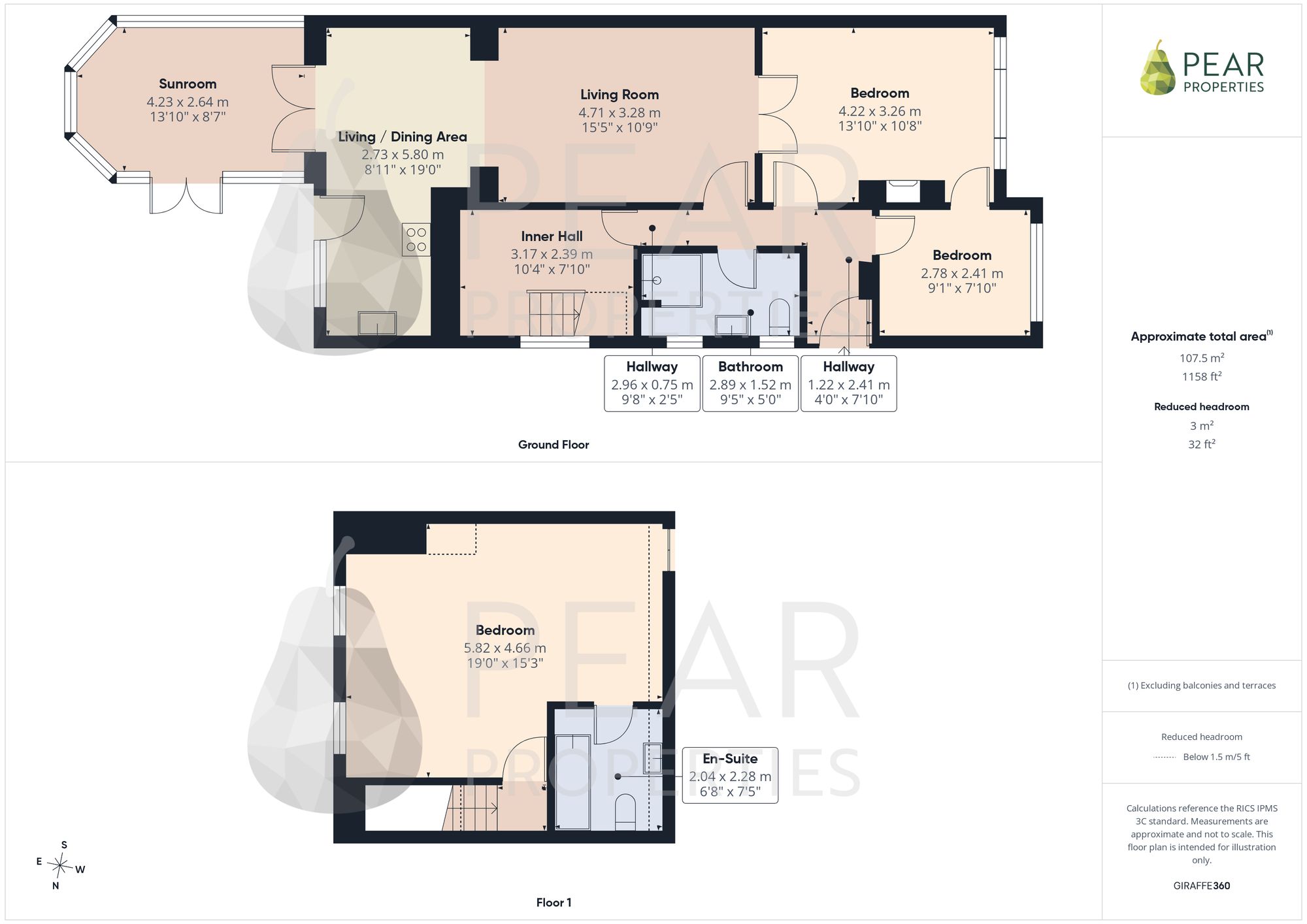 36 Boundary Road, Lancing floorplan