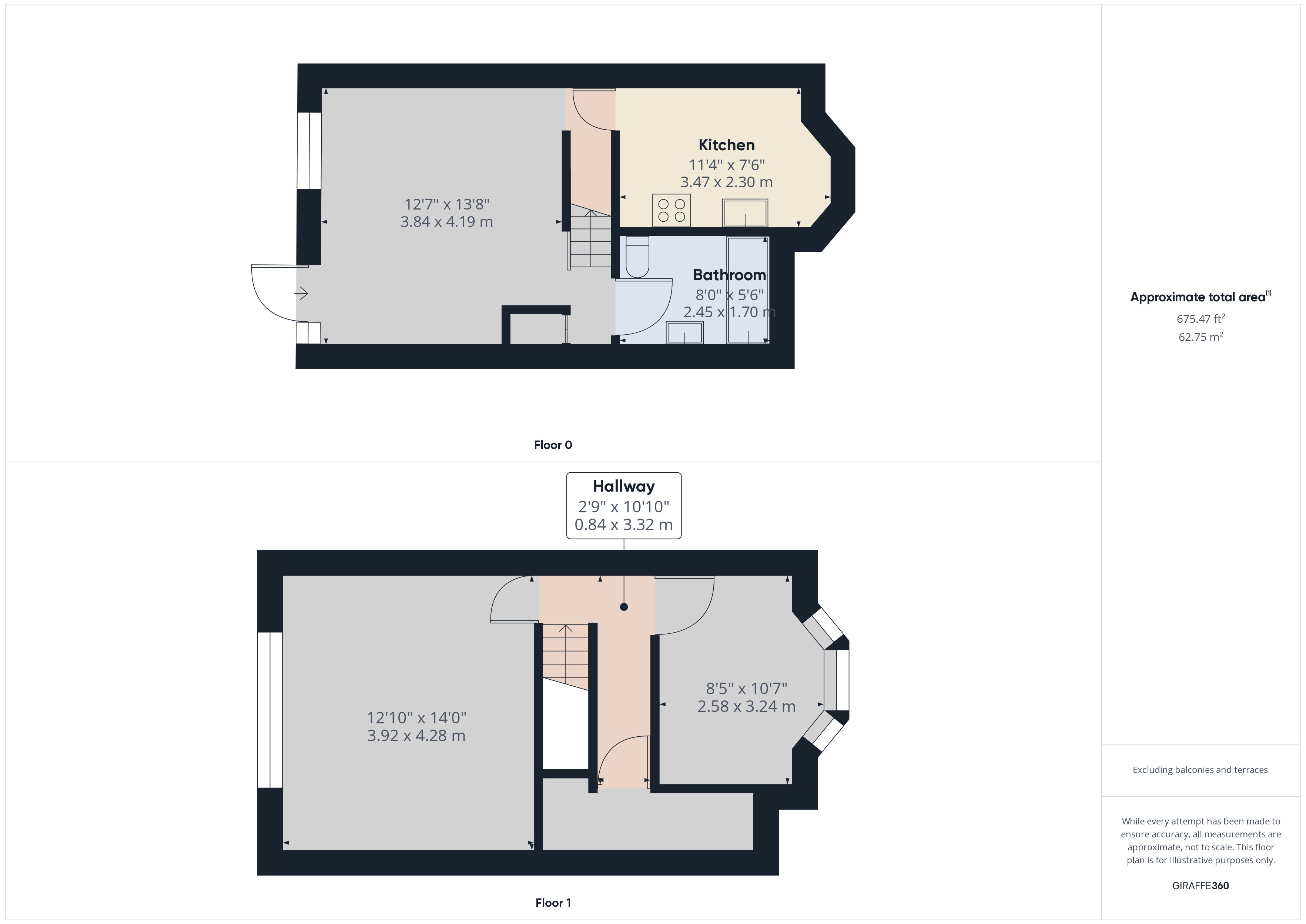 Ground Floor Flat, 172, Queens Road, Walthamstow, London floorplan