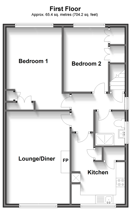Hammonds Lane, Great Warley, Brentwood, Essex CM13, 2 bedroom for sale 64540408