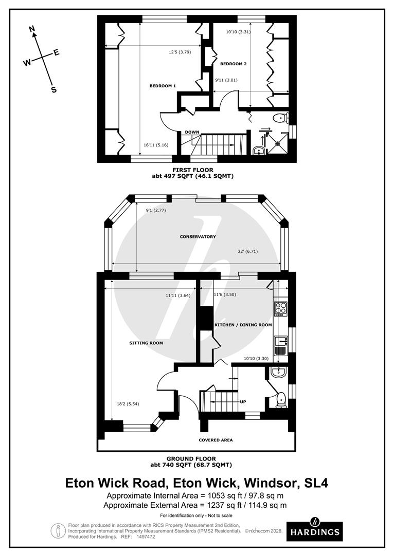 126, Eton Wick Road, Windsor floorplan