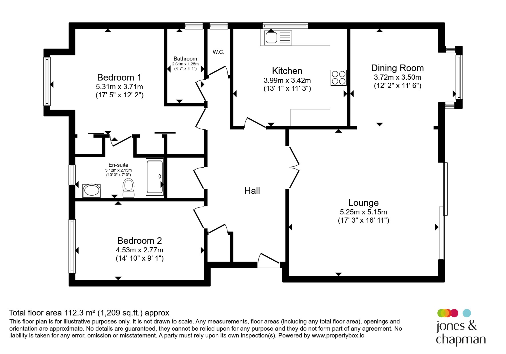 3, Vyner Court, Vyner Close, Prenton floorplan