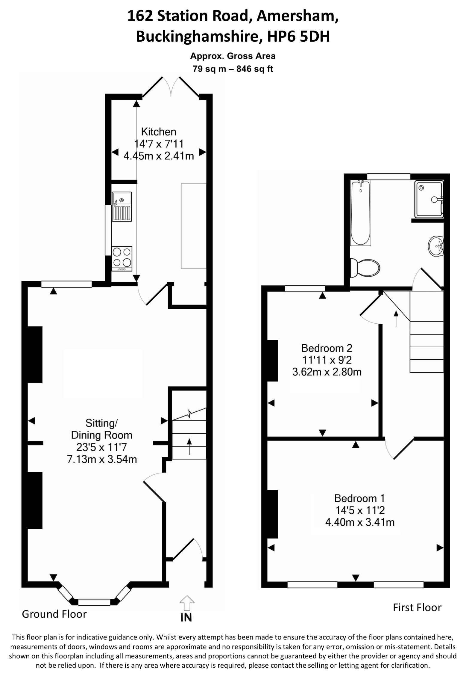 2 Bedrooms Semi-detached house to rent in Station Road, Amersham, Buckinghamshire HP6