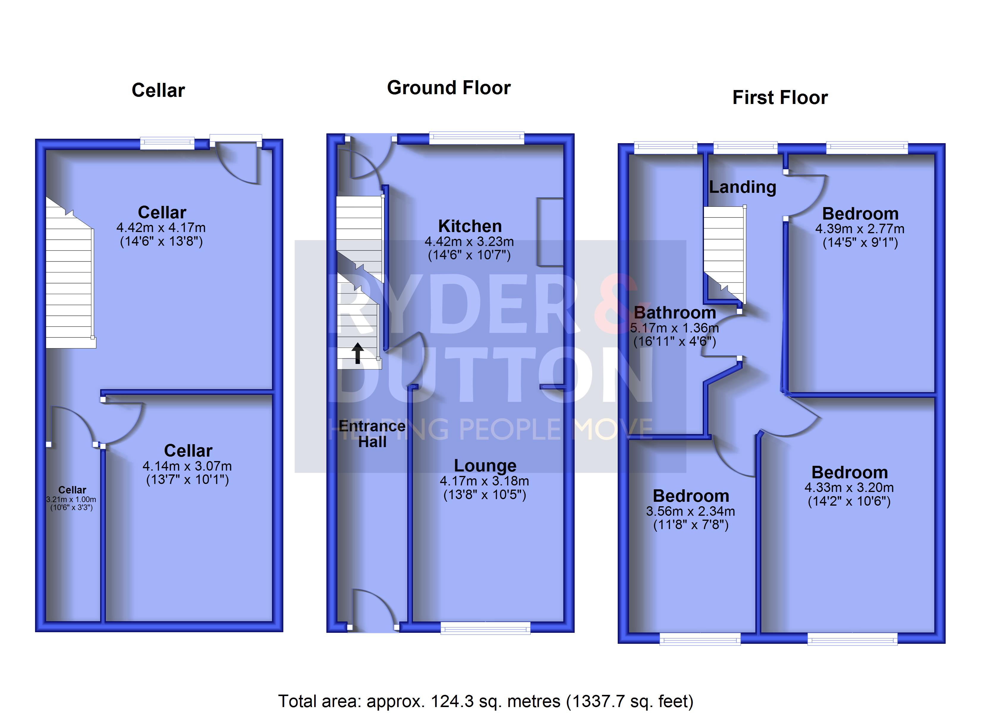 12, Dinting Vale, Derbyshire floorplan