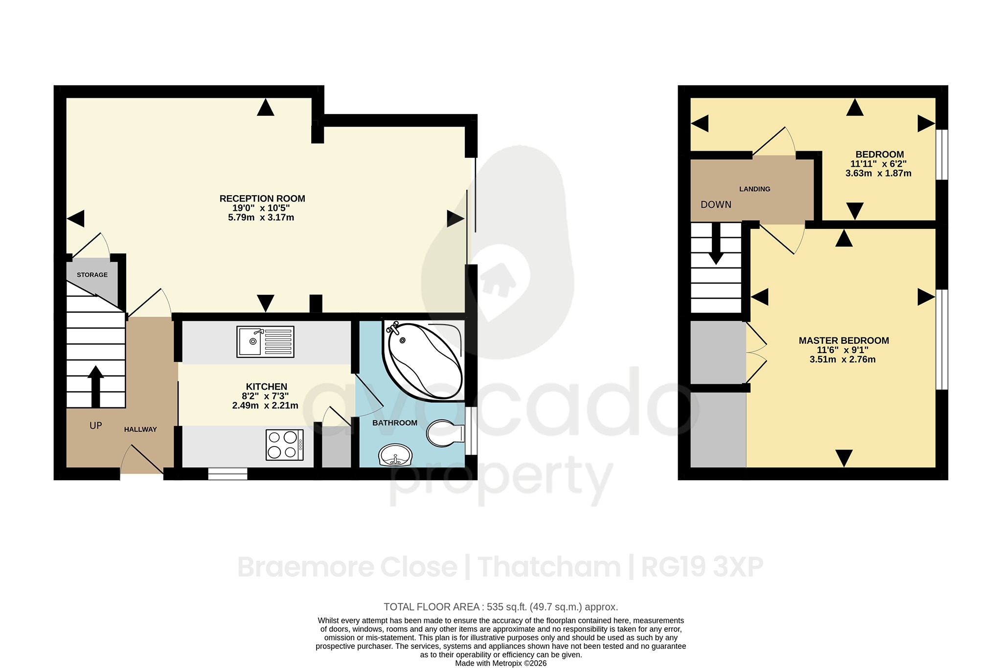 83, Braemore Close, Thatcham floorplan