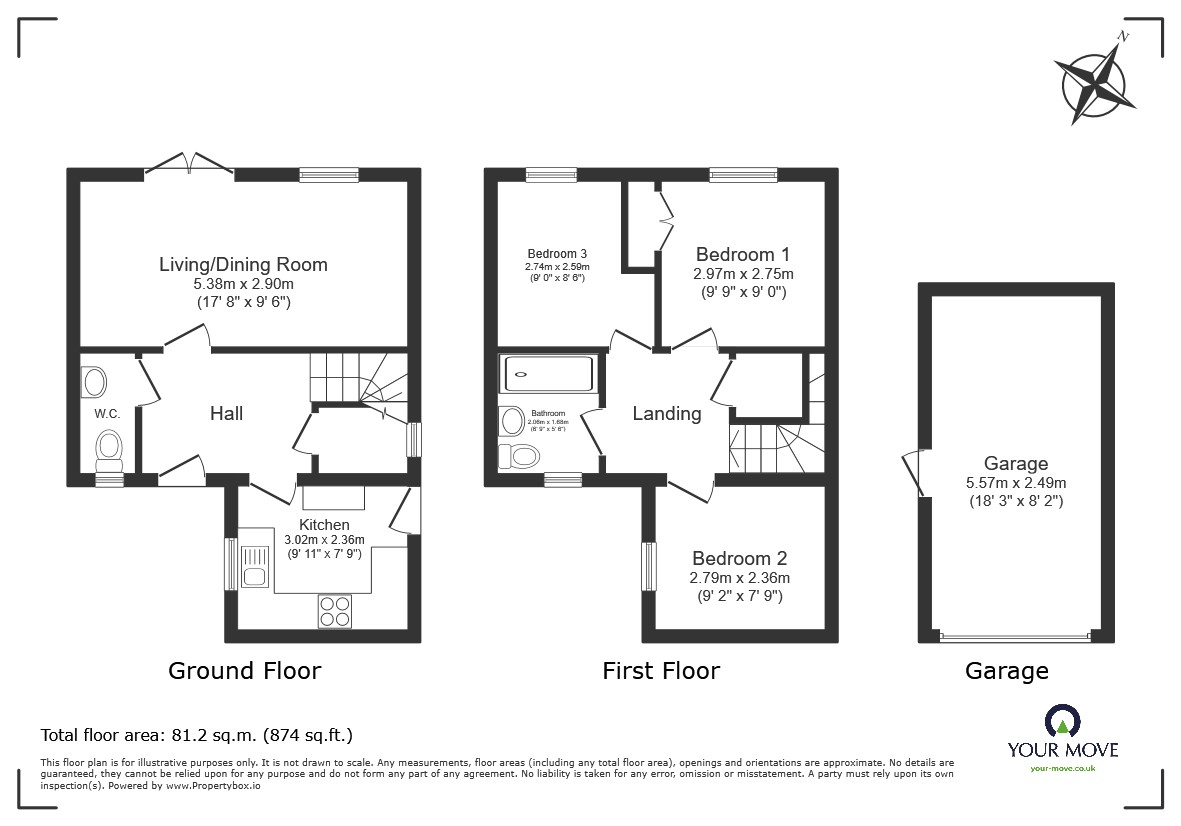 15, Odin Close, Bedfordshire floorplan