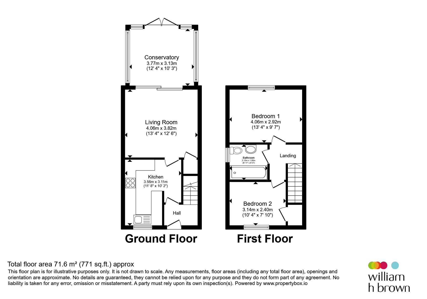 16a, Main Street, Lincoln floorplan
