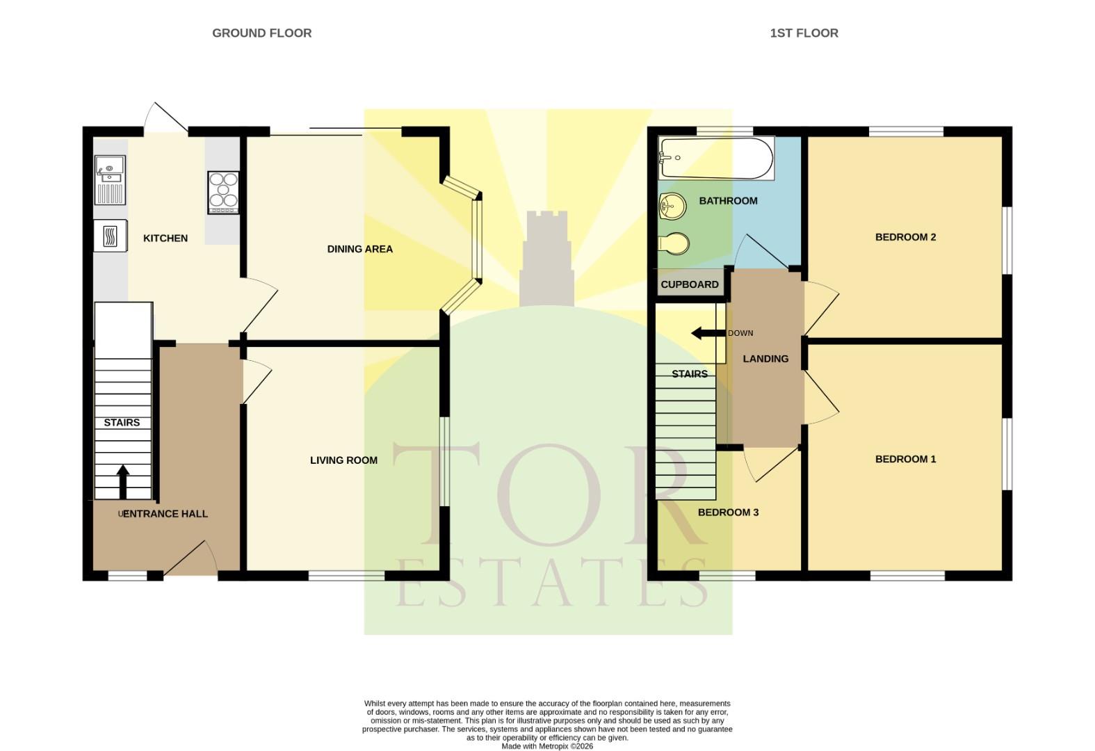 14, Princes Road, Street floorplan