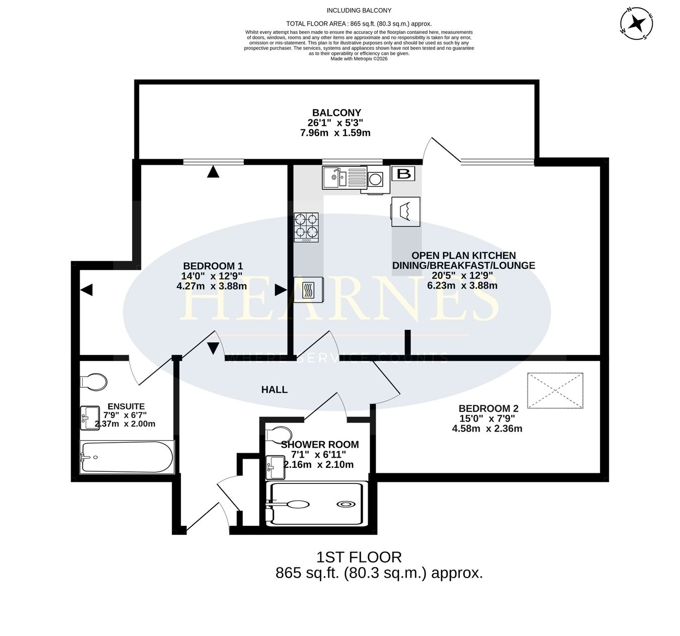 New Road, Ferndown floorplan