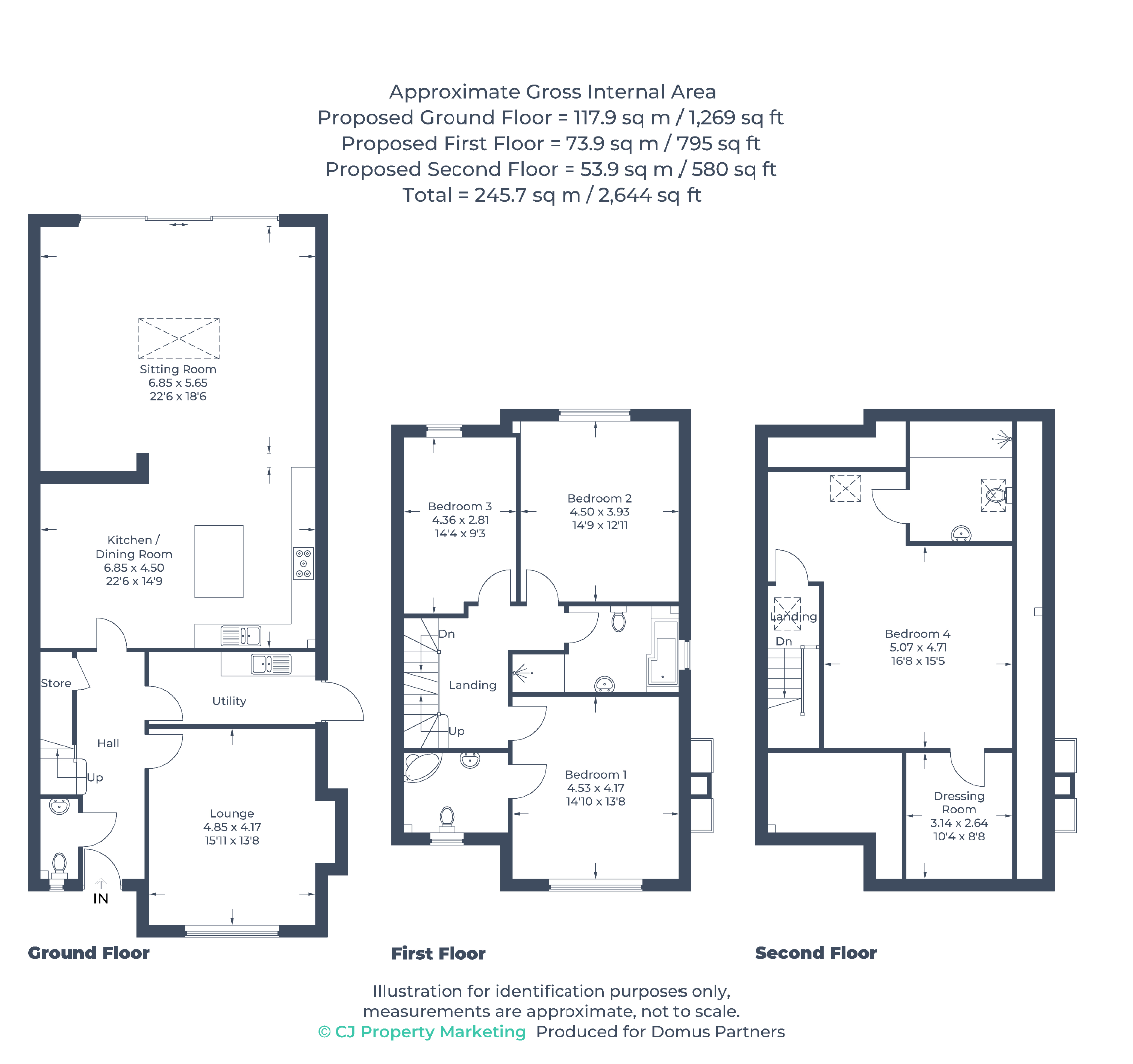 Plot 1,, Landrecies, Gerrards Cross floorplan